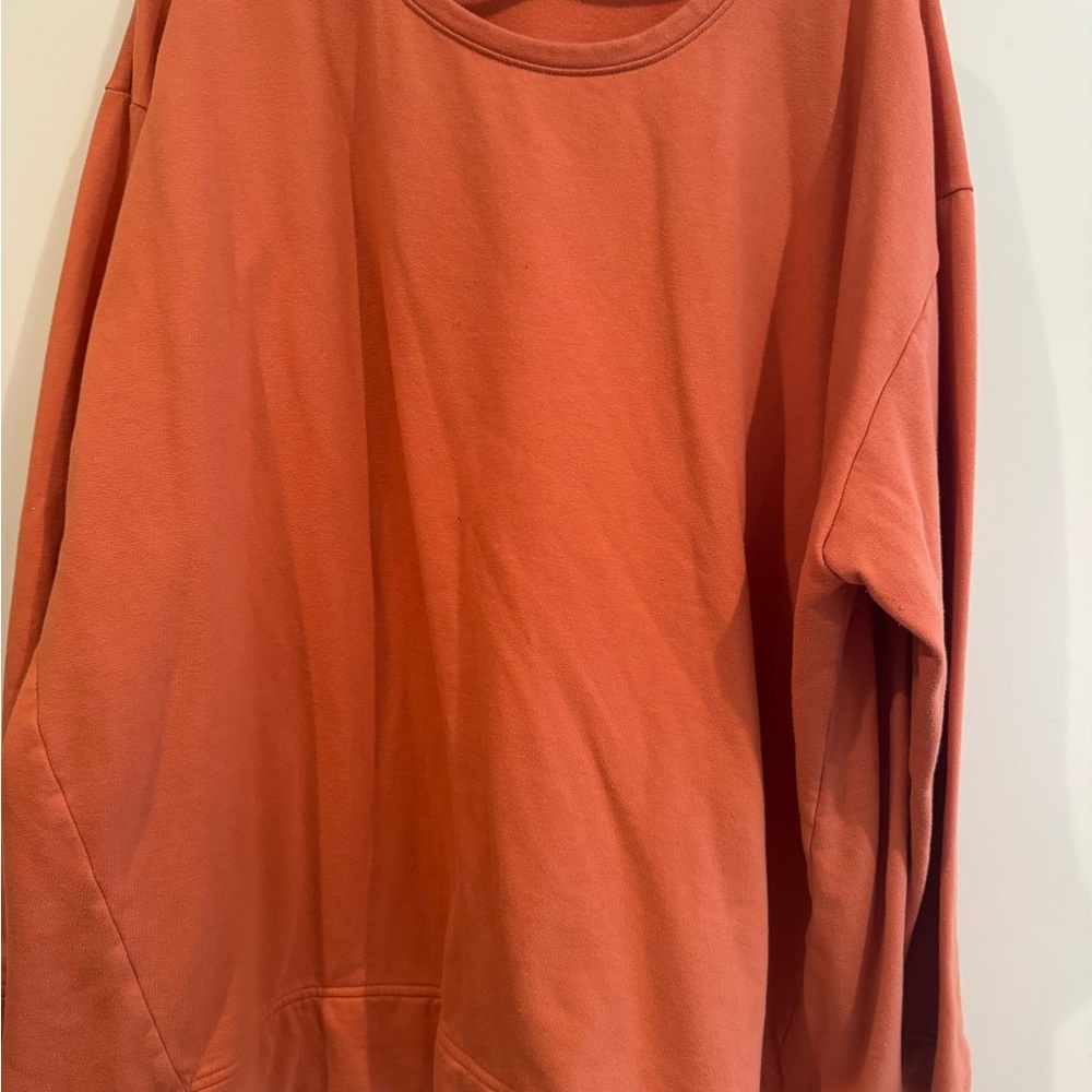 Rust Orange Sweatshirt